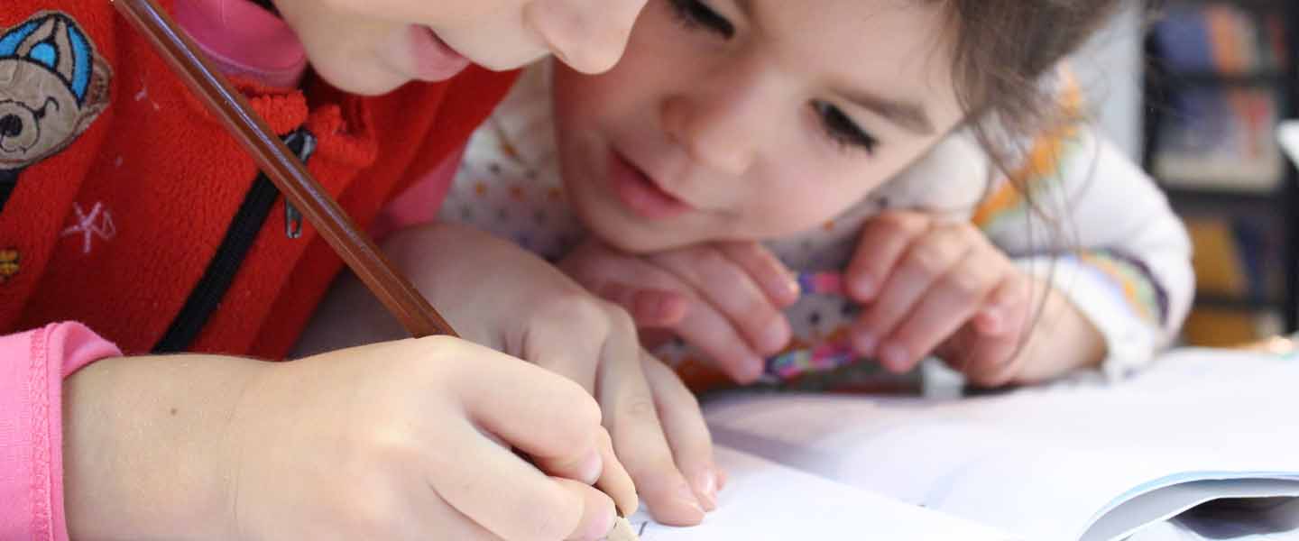 Children Writing