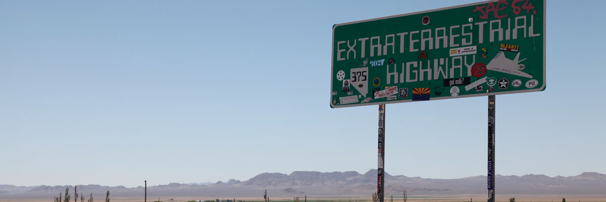 The Extraterrestrial Highway Sign
